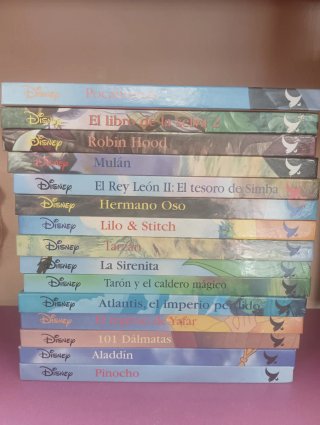 Lote libros Disney