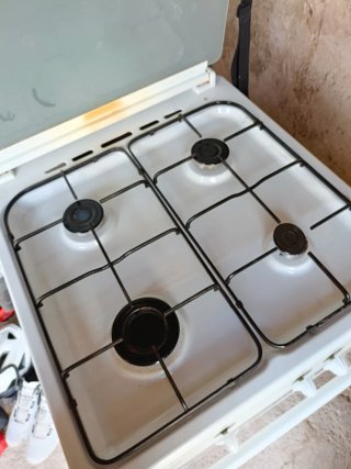 Cocina de gas Meireles blanca