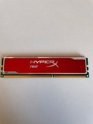 Memoria RAM DDR3 Kingston HyperX Roja