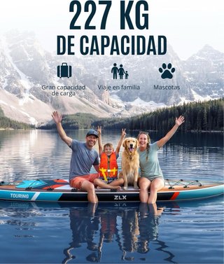 ZLX Tabla Paddle Surf Hinchable 350cm + Asiento