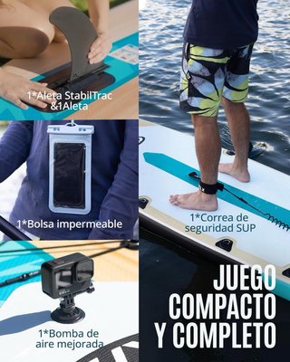 ZLX Tabla Paddle Surf Hinchable 350cm + Asiento