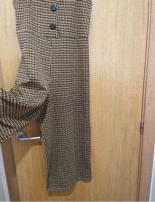 Peto Zara pata de gallo marrón