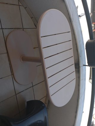 Tavolo Sklum Beige in Plastica per Esterno