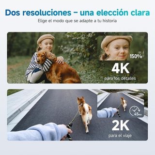 Cámara de acción POV SVGo M3 4K ultraligera NUEVO