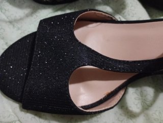 Zapatos de tacón Mulanka negros brillantes