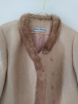 Chaqueta Javier Barroeta Beige Mujer
