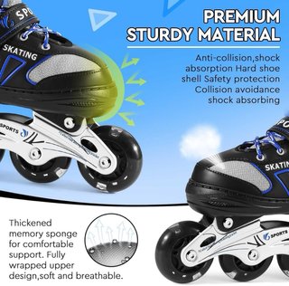 Patines en línea ajustables para niños 32/36