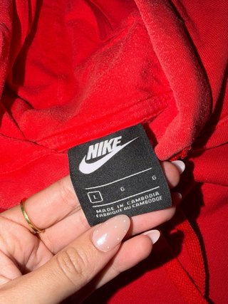 Sudadera Nike Roja