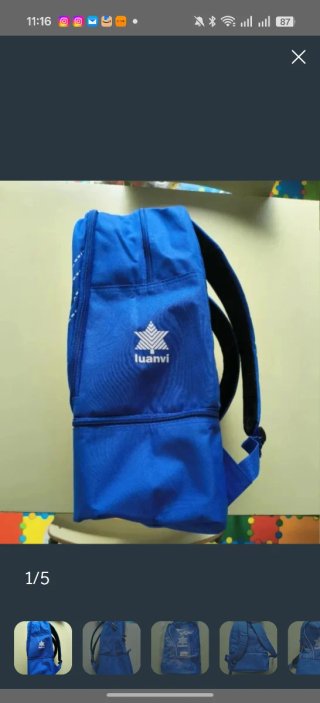 Mochila Luanvi Azul