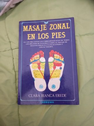 Libro masaje zonal en los pies