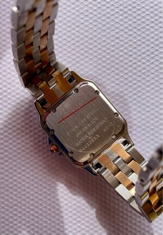 Reloj Panthère bicolor acero oro rosa