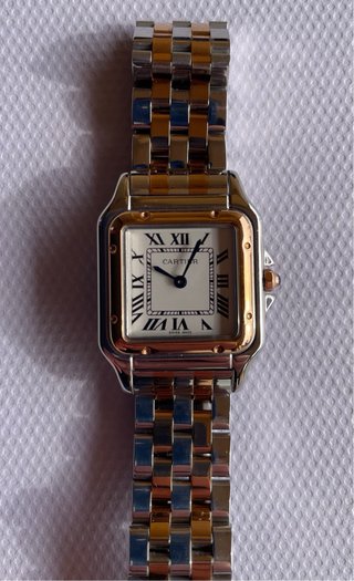 Reloj Panthère bicolor acero oro rosa