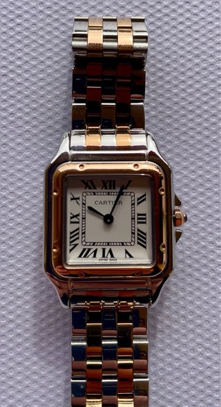 Reloj Panthère bicolor acero oro rosa