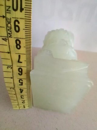Perro Foo de Jade Chino