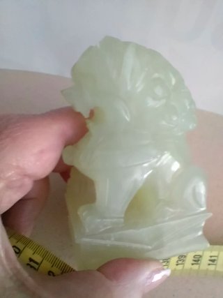 Perro Foo de Jade Chino