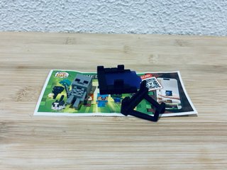 Kinder Joy Minecraft Esqueleto Portal Nether