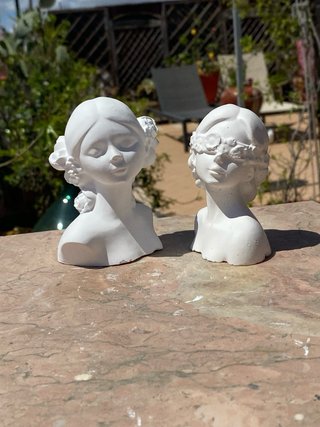 Set statuette terracotta