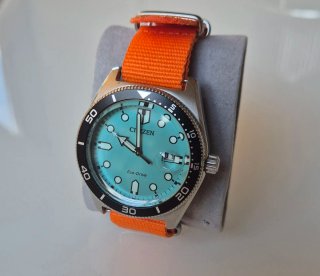 Orologio Citizen Eco-Drive 100m Quadrante Blu