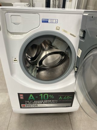 Lavadora-secadora Hotpoint clase A 10/7kg + envio