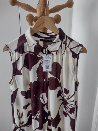 Vestido largo Sfera estampado floral