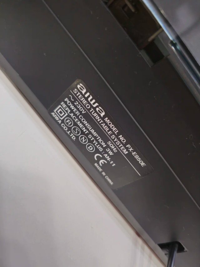 Tocadiscos Aiwa PH-E800