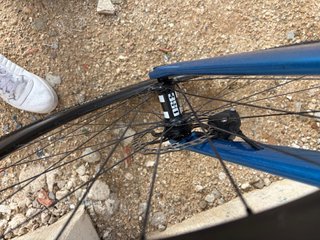 Bicicleta Ridley Gravel Plata/Azul