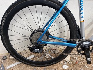 Bicicleta Ridley Gravel Plata/Azul