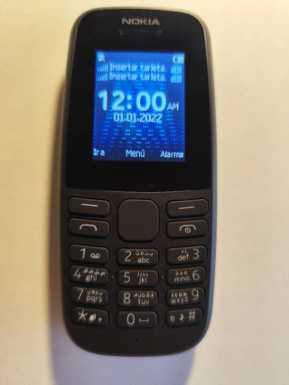 Móvil Nokia 105 4th Edition negro