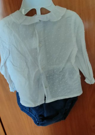 Conjunto bebé evento 9-12 meses