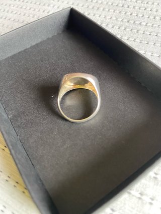 Anillo Tous Smile Plata Ley Negro talla 14