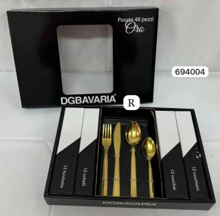 Set 48 Posate Oro DGBavaria