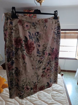 Traje de chaqueta floral rosa
