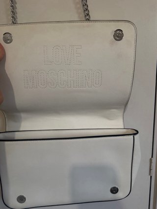 Borsa Love Moschino Bianca Multicolore