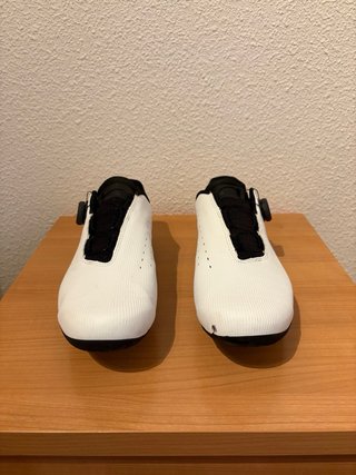 Zapatillas ciclismo Van Rysel blancas