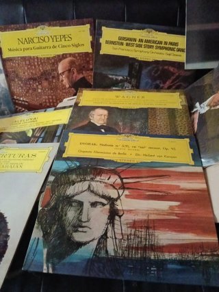 Lote 17 Vinili Classici Deutsche Grammophon
