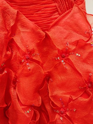 Vestido de fiesta rojo