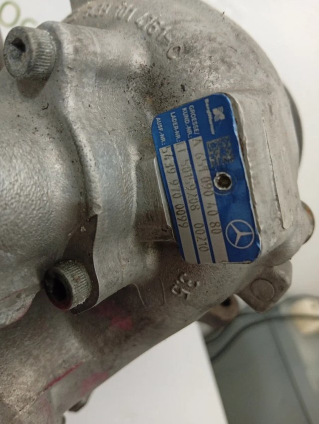 TURBOCOMPRESOR MERCEDES TURBO A6510904080