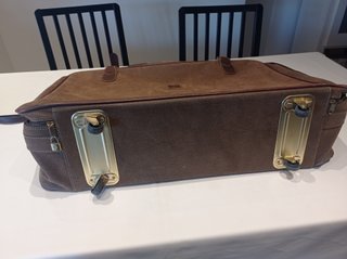 Maleta Vintage Nobuck Marrón