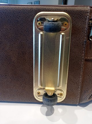 Maleta Vintage Nobuck Marrón