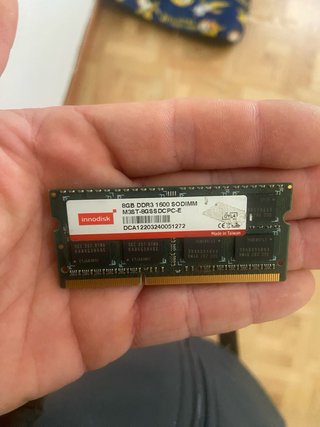 Memoria RAM Innodisk DDR3 8GB 1600MHz SODIMM