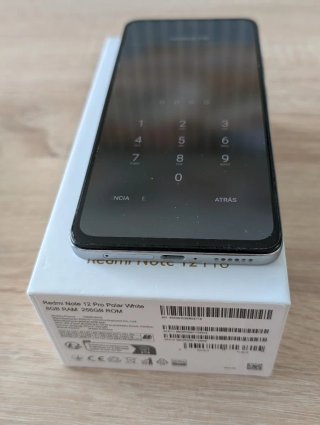 Móvil Xiaomi Redmi Note 12 Pro Negro