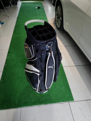 Saco de Golfe Puma Preto e Branco