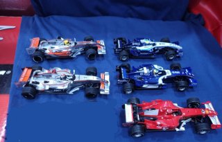 Scalextric Digital System Pack 5 Coches F1