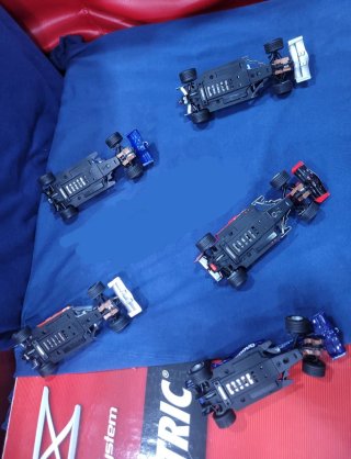 Scalextric Digital System Pack 5 Coches F1