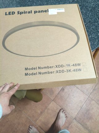 Plafón LED redondo 50cm