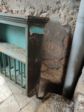 Platero antiguo madera para restaurar