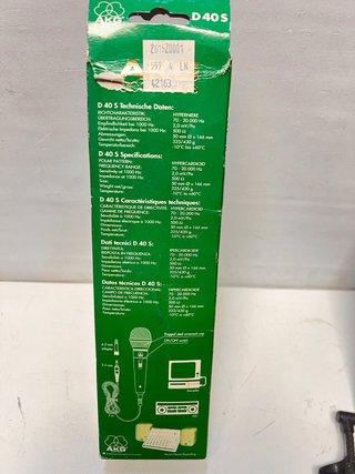Micrófono AKG D40S Performer Series