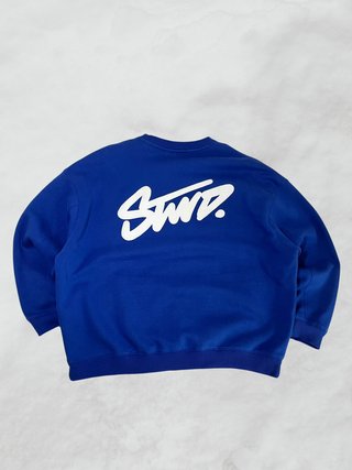 Sudadera Pull&Bear Azul STWD Talla XL