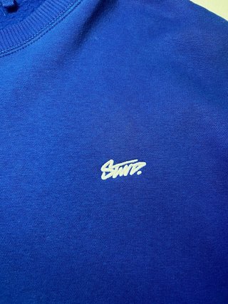 Sudadera Pull&Bear Azul STWD Talla XL