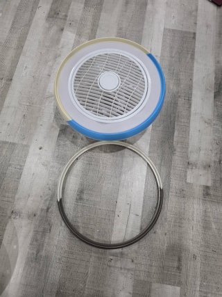 Lámpara LED Techo con Ventilador